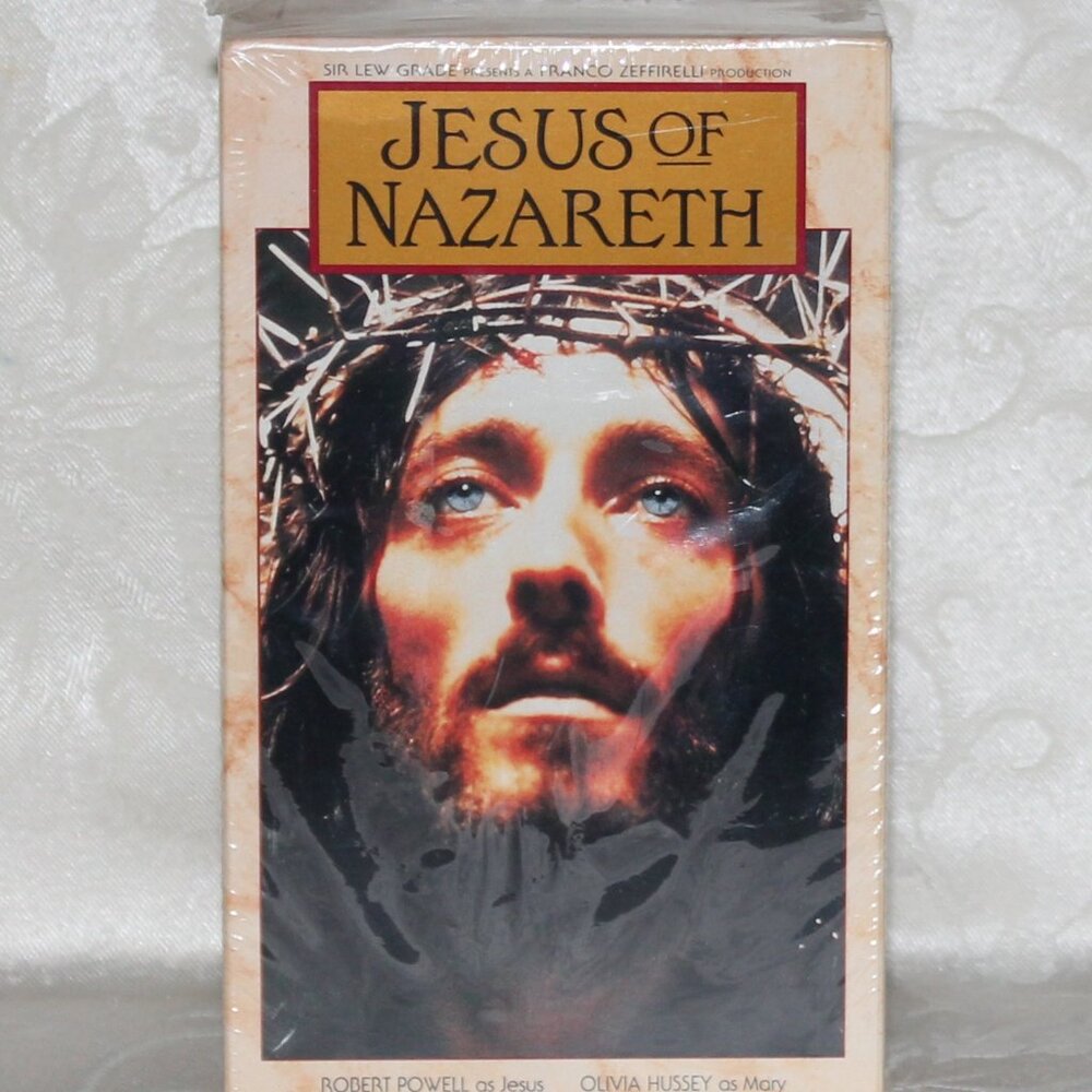 VHS Factory Sealed Jesus of Nazareth Box Set